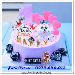 Mẫu Bánh Sinh Nhật Đẹp - A1509